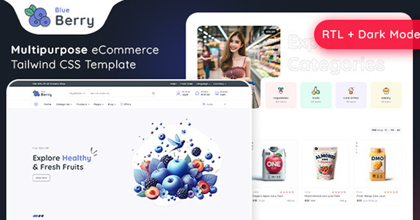 Blueberry - eCommerce Template