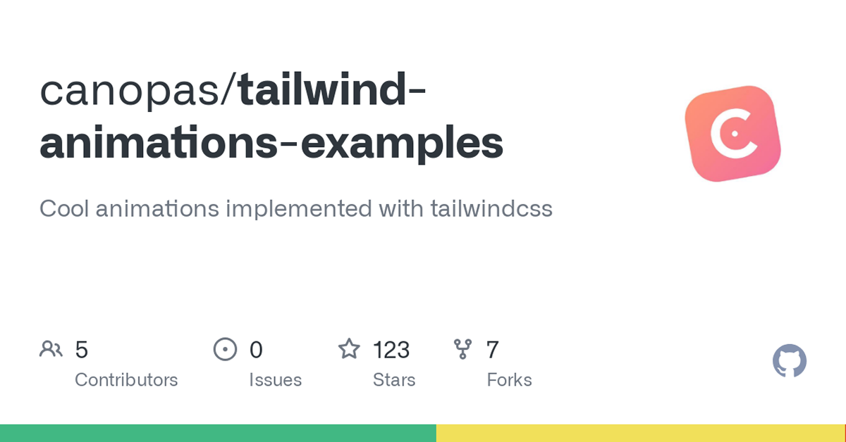 Tailwind Animations Examples - Canopas