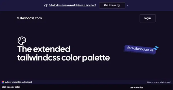 FullwindCSS - Extended TailwindCSS Color Palette