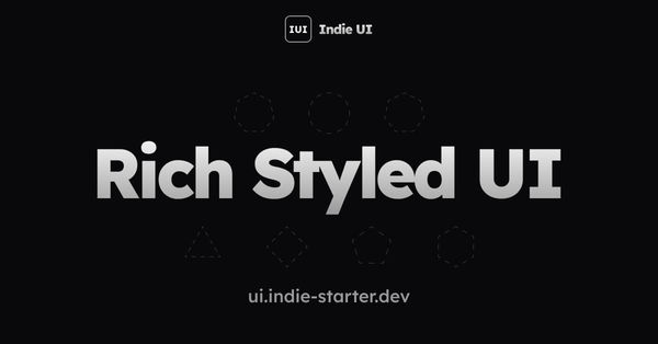 Indie UI: Component Library 