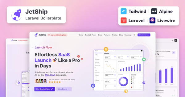 JetShip - Laravel SaaS Boilerplate