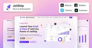 JetShip - Next.js SaaS Boilerplate