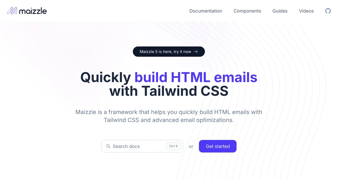 Maizzle - Tailwind CSS powered Email Framework