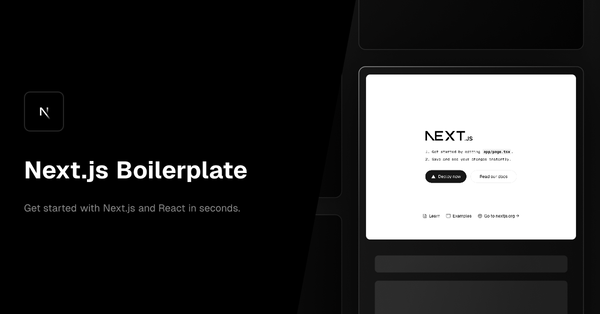 Next.js Boilerplate