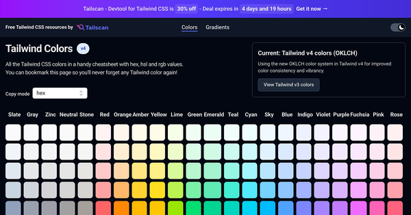 Tailscan Colors: Effortless Color Management