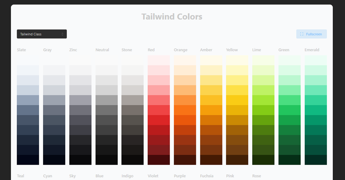 Tailwind Colors - Folge