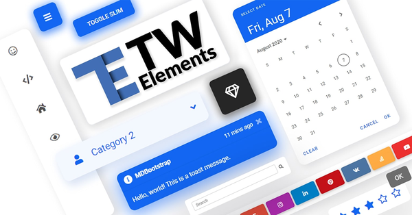 TW Elements - 500+ free components